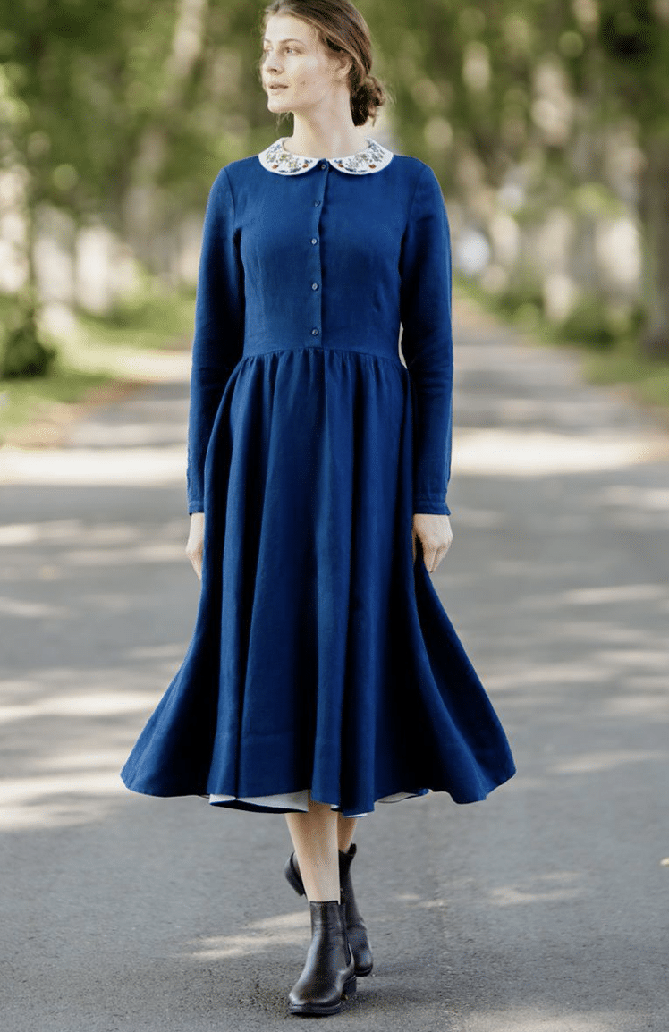lithuanian linen dresses