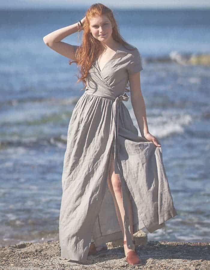 handmade linen dresses