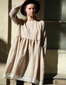 French Linen Dress