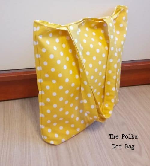 Polka Dot Tote Bag