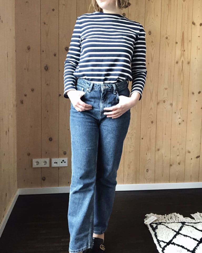 March Outfits - Bretons and jeans