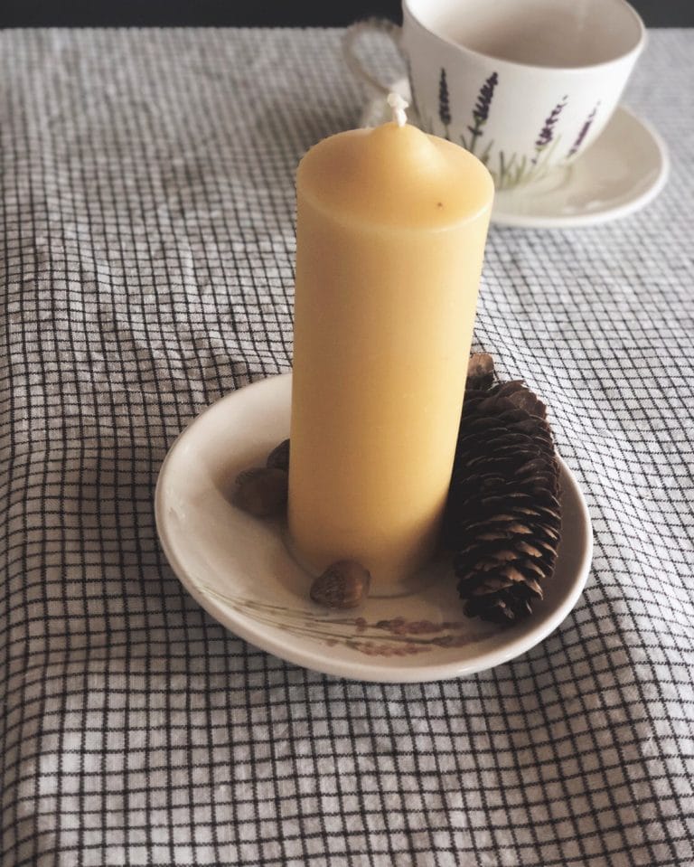 Beeswax Candle