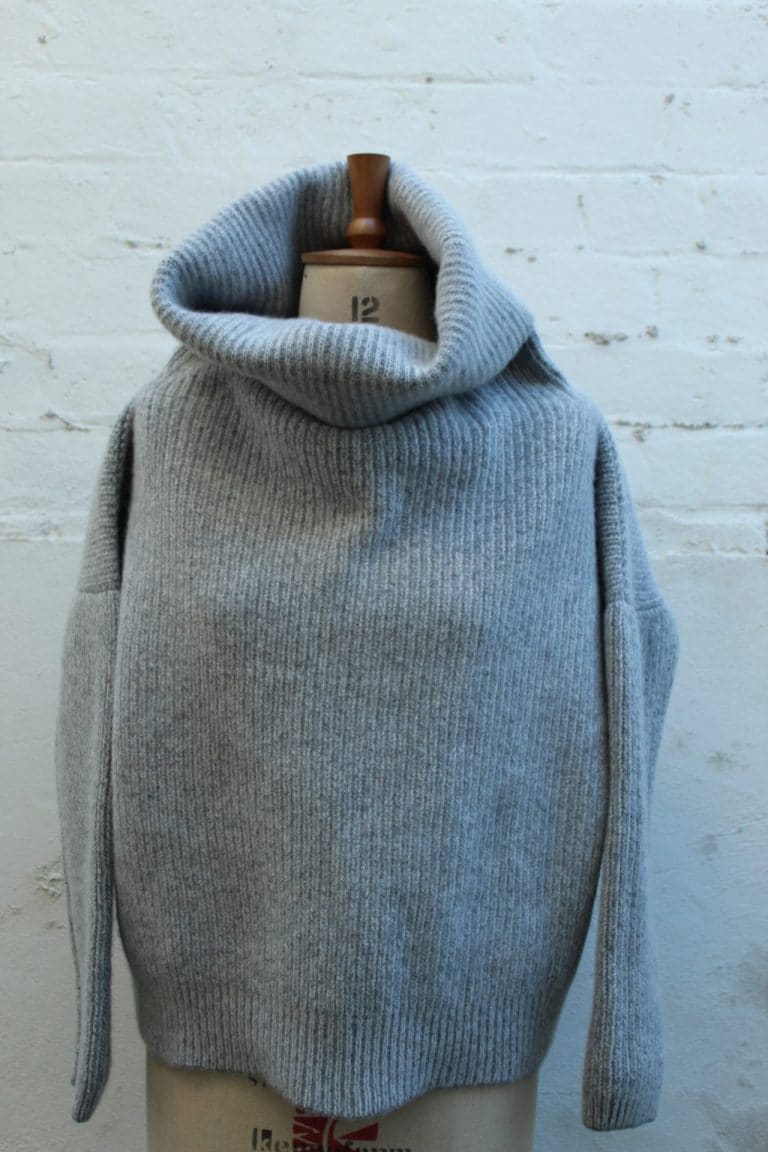 Grey Wool Jumper